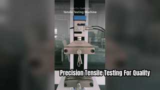 À l’intérieur de notre machine d’essai de traction en laboratoire de qualité