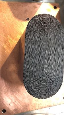 acheter Catalyseur métallique de Rhésus de palladium de pinte dans l'euro Ⅲ de convertisseurⅡ catalytique elliptique ou la forme de champ de courses fabrication en ligne